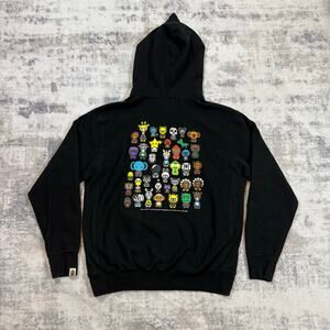 Authentic Bape 2008 Baby Milo and Friends Full Zip Hoodie L